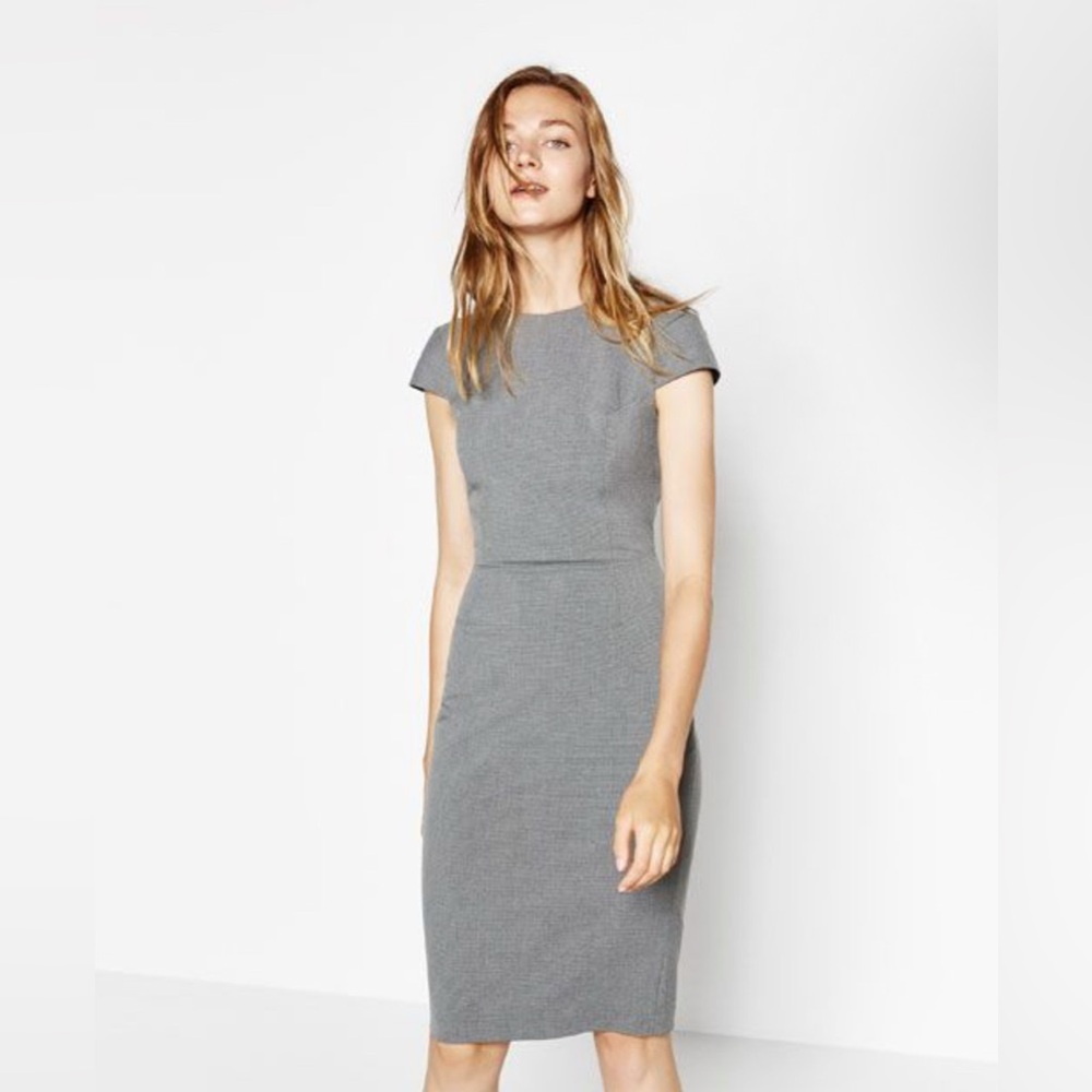Grey Zara dress